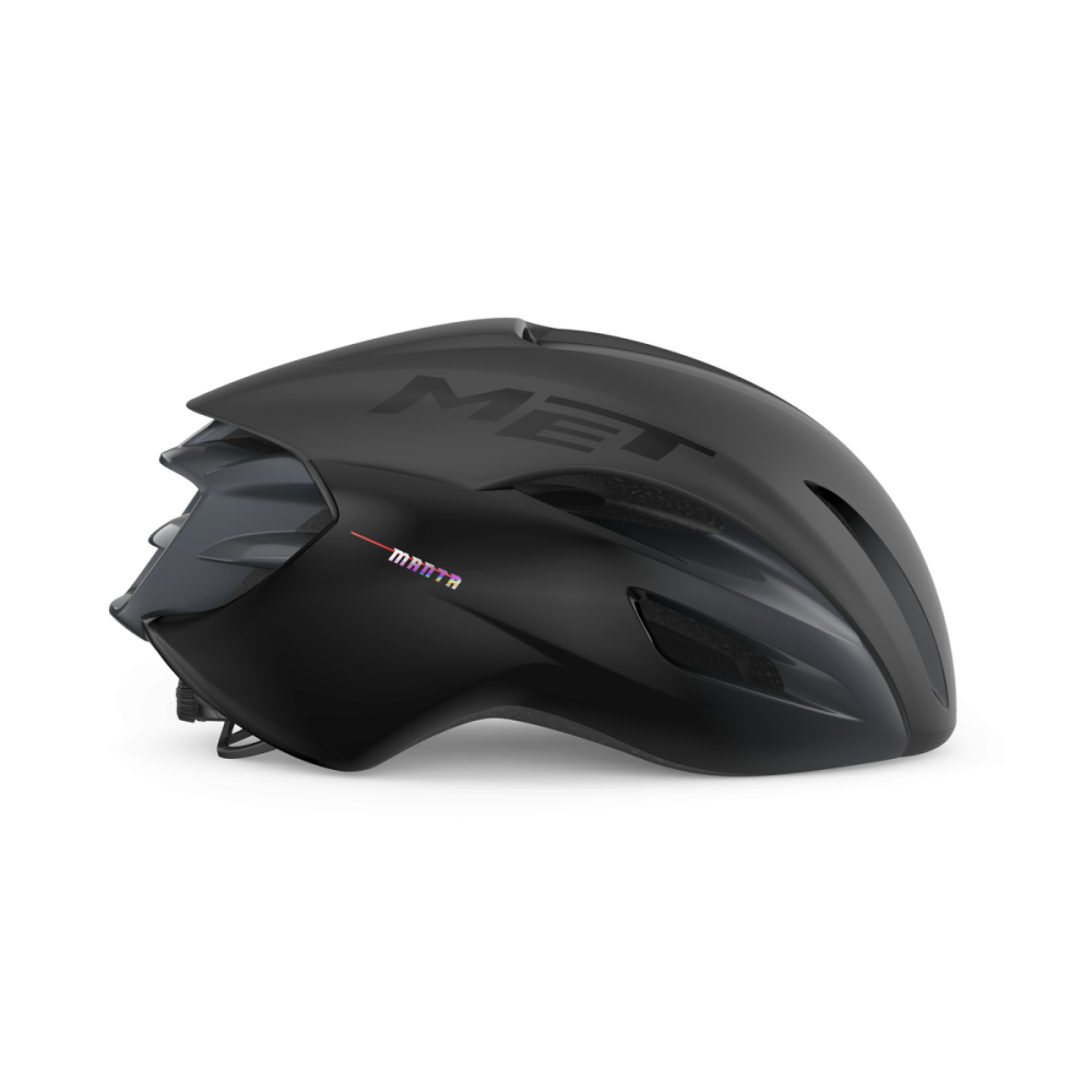 MET Rennrad Helm, MANTA MIPS, BLACK MATT GLOSSY, M