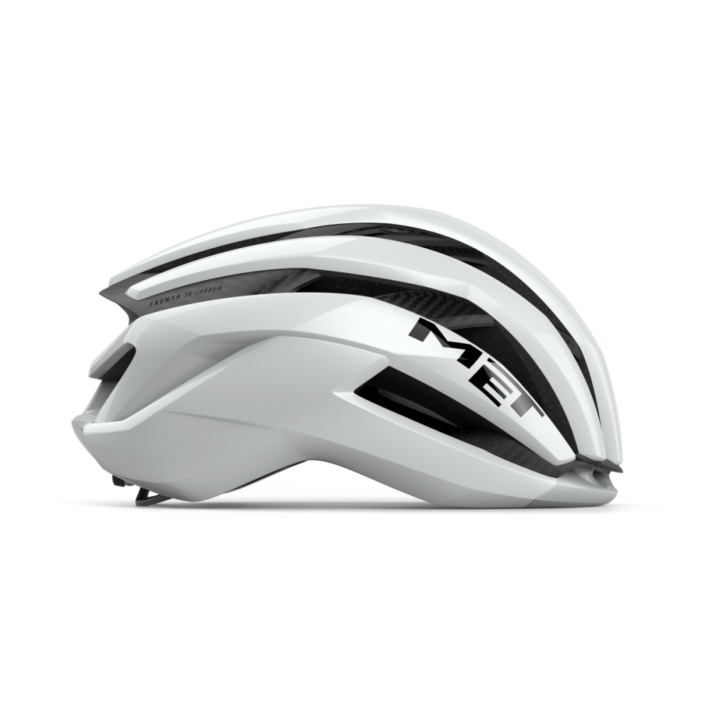 MET Rennrad Helm, TRENTA 3K CARBON MIPS (2026), WHITE GLOSSY, M