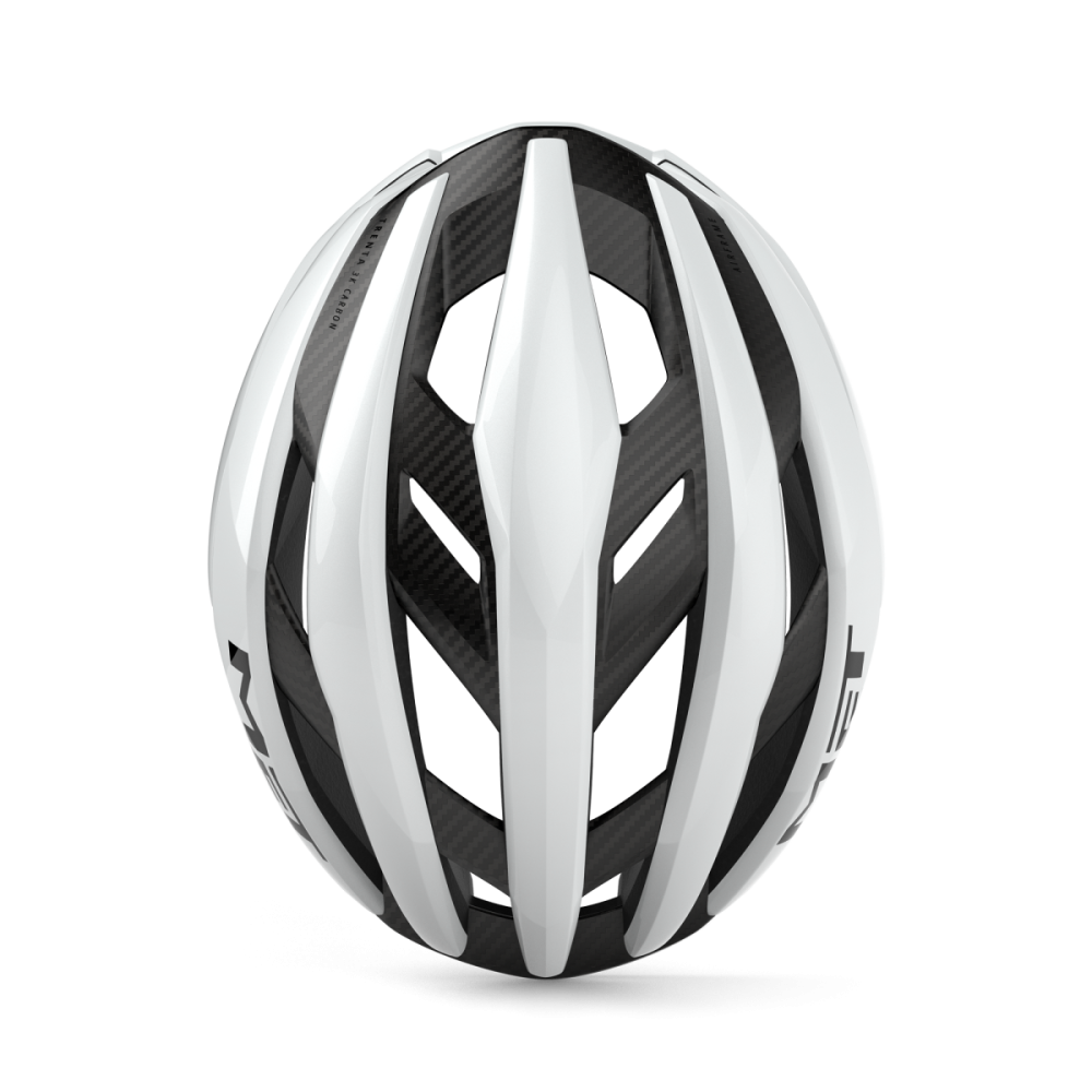MET Rennrad Helm, TRENTA 3K CARBON MIPS (2026), WHITE GLOSSY, M