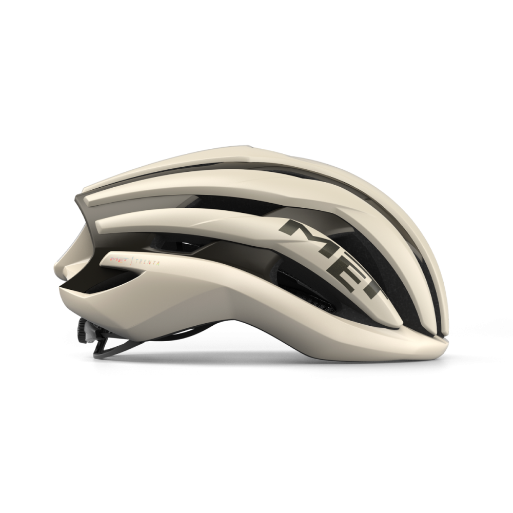 MET Rennrad Helm, TRENTA MIPS, WAX WHITE MATT, M