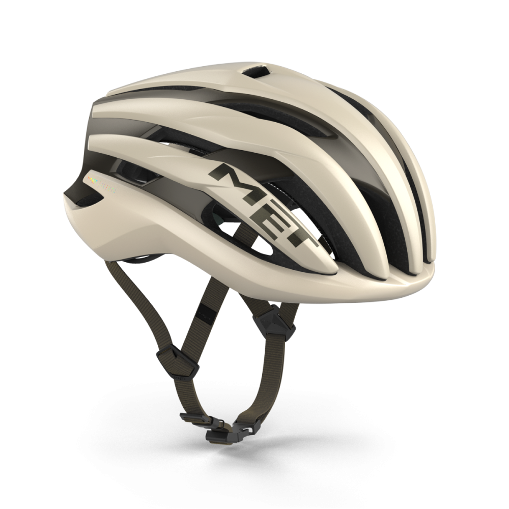 MET Rennrad Helm, TRENTA MIPS, WAX WHITE MATT, M