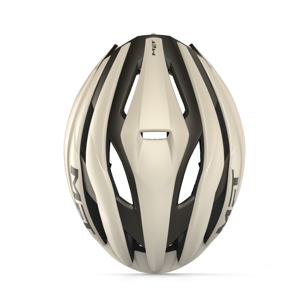 MET Rennrad Helm, TRENTA MIPS, WAX WHITE MATT, M