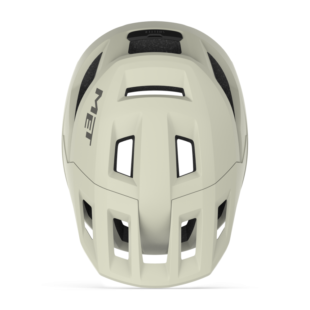 MET MTB Helm, SHELTER MIPS, OFF WHITE MATT, M