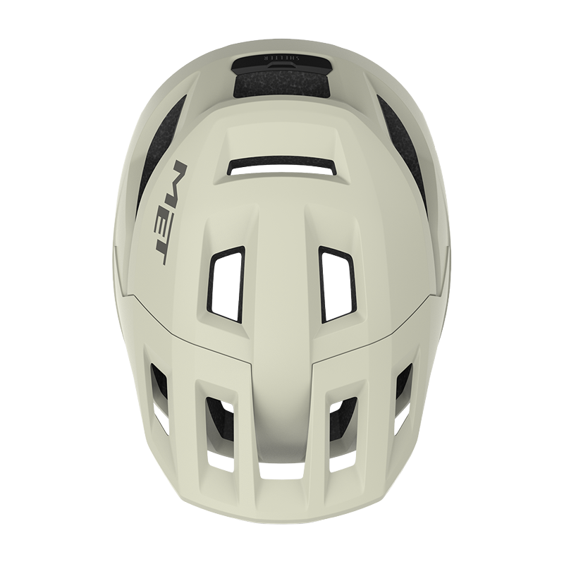 MET MTB Helm, SHELTER MIPS, OFF WHITE MATT, M