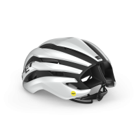 MET Rennrad Helm, TRENTA MIPS, WHITE BLACK, S