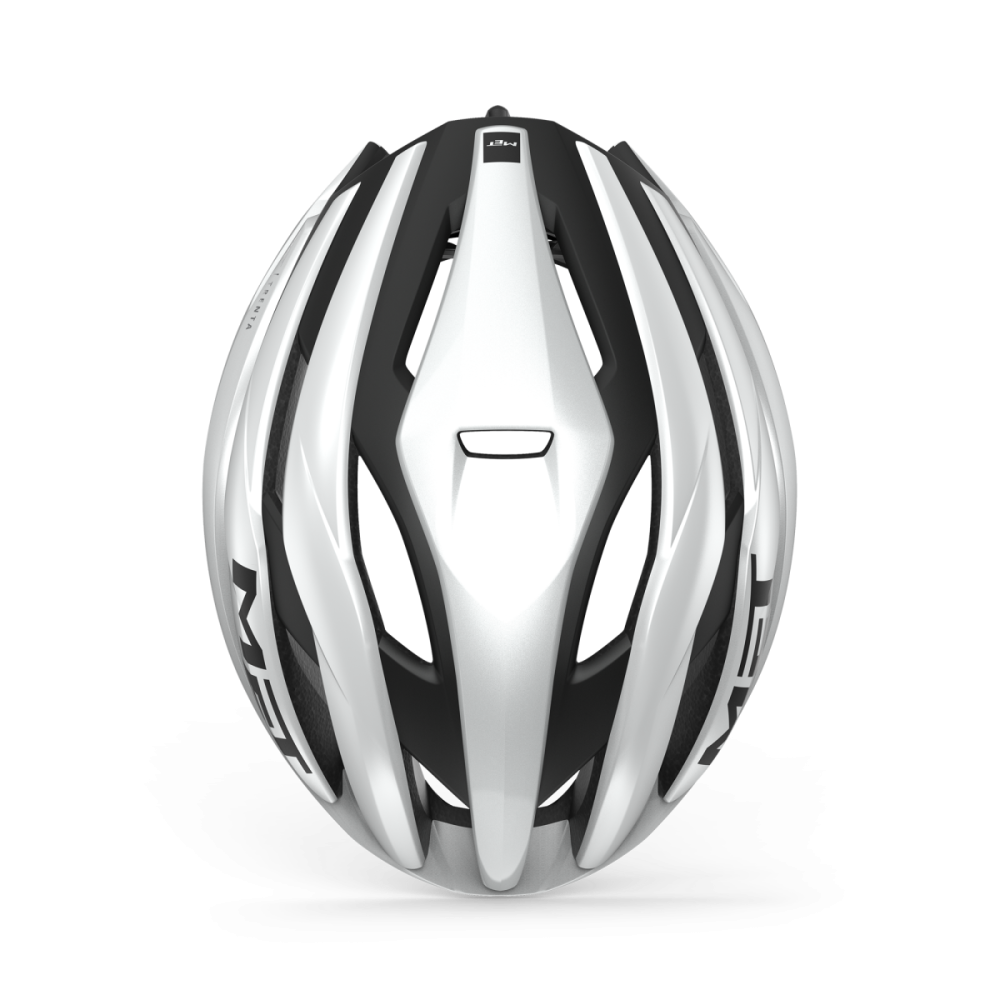 MET Rennrad Helm, TRENTA MIPS, WHITE BLACK, S