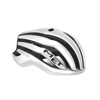 MET Rennrad Helm, TRENTA MIPS, WHITE BLACK, S