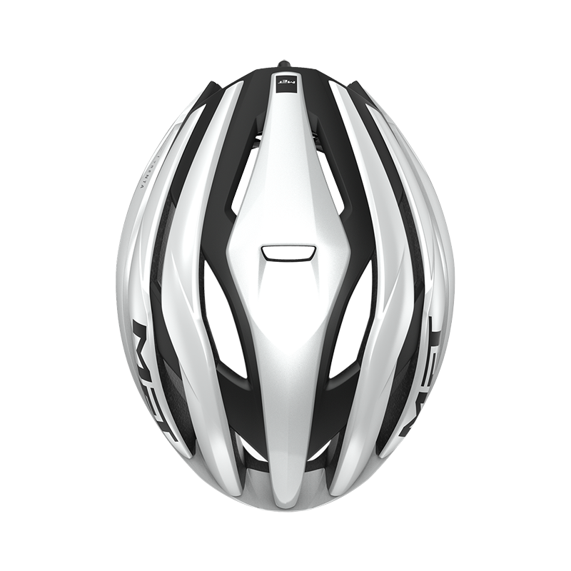 MET Rennrad Helm, TRENTA MIPS, WHITE BLACK, S